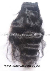 Pelo crudo de la mejor calidad. ¡100% sin procesar! ¡Sin mezcla de pelo animal! Precio barato virgen indio Remy cabello humano a granel - Product Image 5