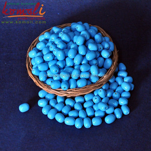 Aqua <b>Blue</b> Resin <b>Beads</b> for Jewelry Making Custom Acrylic <b>Bead</b> - Product Image 3