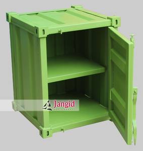 Proveedor de Muebles de Hierro Estilo Contenedor Industrial para Mesitas de Noche en India - Product Image 4