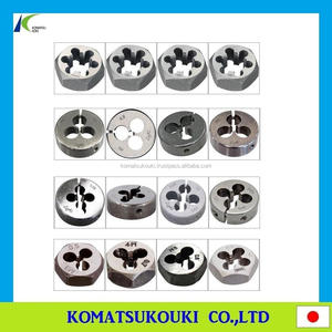 Authentique Japon OSG Matrices rondes SKS Matériel M3 25XM3X0.5 Matrices de découpe de filetage réglables pour usage général - Product Image 3