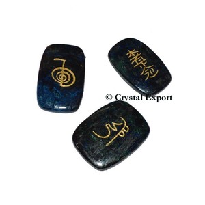 Colorful Rose Quartz Reiki Symbol <b>Set</b> : Buy Reiki <b>Sets</b> Available at - <b>Crystal</b> Exports - Product Image 3