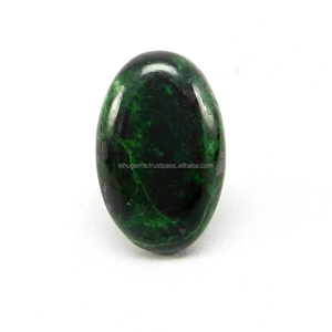 พลอยธรรมชาติมอว์ซิทซิท ทรงรี 15x23 มม. คาโบชอง 21.6 กะรัต - Product Image 1