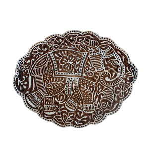 Elephant Shape Handmade Printing <b>Blocks</b> Wholesale WB-1362 - Product Image 2