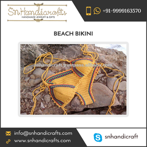 Cubrebikini de Playa Tejido a Crochet Hecho a Mano, Traje de Baño de Punto, Magia Hecha a Mano - Product Image 1