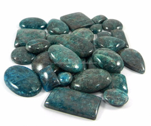 30ชิ้นธรรมชาตินีออน Apatite 100 Gms ฟรีฟอร์ม Cabochon พลอยหลวม IG0536 - Product Image 3