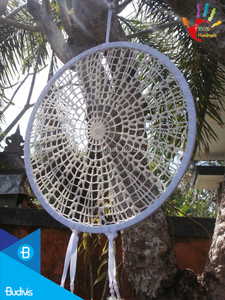 Atrapasueños grande hecho a mano ecológico para colgar en la pared artesanías naturales de Bali-Venta al por mayor - Product Image 2