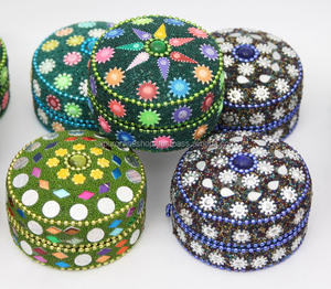 Boîtes cadeaux décoratives en pierre indienne Lac - Product Image 1