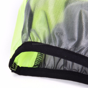 Shemax 2023 calidad superior Venta caliente personalizado al por mayor impermeable de alta visibilidad reflectante casco de bicicleta cubiertas de lluvia a prueba de viento - Product Image 3
