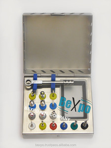 Kit de taladros quirúrgicos Implante dental Herramientas básicas Controladores hexagonales de trinquete Pasadores paralelos Instrumentos de calidad superior más vendidos - Product Image 2