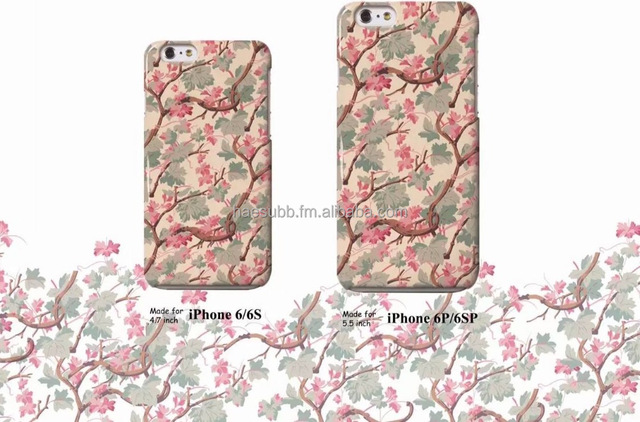 Cath Style Ladies Flower Cell Mobile Phone Case for iPhone 6/6s and More Ultra Slim case