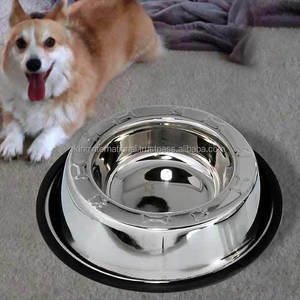 KING INTERNATIONAL 1/6 meilleure vente bol d'eau en plastique de haute qualité pour chat chien nourriture pour animaux de compagnie Double avec support - Product Image 3