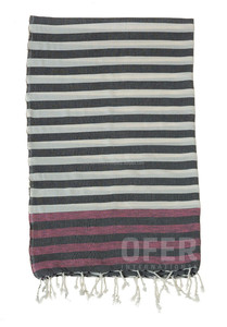 Serviette de hammam, Ayder Peshtemal, serviettes turques Fouta, serviettes Pestemal, serviettes de hammam en gros, couverture en coton de bambou, collection bambou - Product Image 6