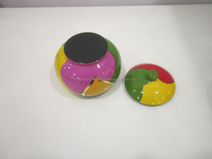 Nice pattern competitive price small lacquer spice box from Vietnam - Product Image 5