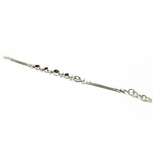 Bracelets chrétiens bohèmes en argent sterling 925 avec combinaison de pierres multicolores Shri Ashapura Jewels pour anniversaire de mariage - Product Image 4