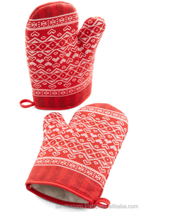 Diseño personalizado hermoso color guante de horno con color naranja guante de horno proveedor en India - Product Image 2