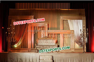 Telones de Fondo para Escenarios de Boda, Marcos de Fondo de Fibra para Escenarios, Decoración para Eventos de Boda India y Oklahoma - Product Image 3