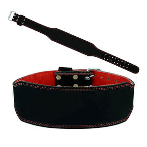 Cinturón de cuero de vaca personalizable unisex, cinturón de seguridad para gimnasio y levantamiento de pesas con logotipo - Product Image 1