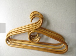 ไม้แขวนเสื้อหวายธรรมชาติเป็นมิตรต่อสิ่งแวดล้อมสำหรับจัดเก็บเสื้อผ้าที่แขวนผ้าสไตล์เวียดนาม - Product Image 3