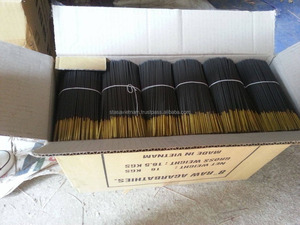 Grado a STASA carbón negro estilo indio 3mm de diámetro varillas de incienso difusor de aromaterapia soportes de incienso para uso religioso - Product Image 2