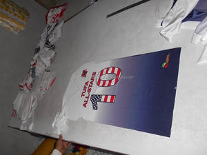 Ensemble de maillots de football américain personnalisés, style respirant, taille plus caractéristique - Product Image 3