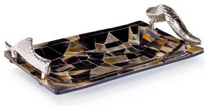 Fabricante profesional, logotipo personalizado, bandeja redonda de madera de nogal de Acacia para servir nueces de chocolate, fruta seca y postre - Product Image 5