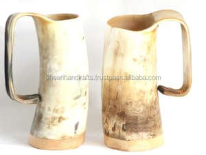 Gobelet en corne de buffle antique avec gravure indienne unique Tasse de luxe à la mode pour la rentrée scolaire Cadeau à prix raisonnable - Product Image 3