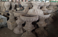 Pot, pot bunga, guci, dan mangkuk antik rustic dari terakota grosir - ukiran tangan, ramah lingkungan, dekorasi rumah dan taman indoor/outdoor