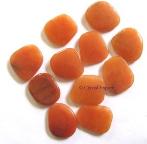 ผู้ผลิตหินอเวนจูรีนจากลูกพีชสำหรับงานฝีมือจากอินเดีย - Product Image 1