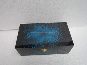 Lacquer wooden gift jewelry box - Product Image 2