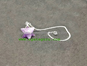 ผู้ค้าส่งลูกตุ้มเมอร์คาบา อะมีทิสต์ สำหรับการทำดาวซ์และเรกิ - Product Image 1