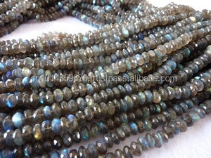 ลูกปัดพลอยหลวมลาบราดอไรต์,ลูกปัดหินอัญมณีคริสตัลบำบัดลูกปัดมีเสน่ห์ - Product Image 5