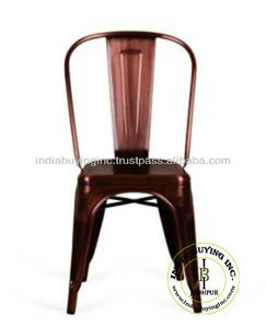 Silla de violonchelo El más vendido de muebles industriales hechos a mano en la India Silla de sala de estar de hierro antiguo de metal disponible en muchos colores - Product Image 4
