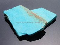 Pierre précieuse synthétique turquoise brute pour la fabrication de bijoux, fabrication et fourniture en gros de pierres semi-précieuses