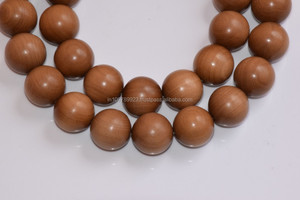Brown Sandalwood Bead Mala/sandalwood Mala/wood Beads - Product Image 2