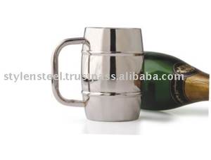 Double paroi verre à bière en acier inoxydable Double paroi bière en acier inoxydable Double paroi tasse à bière en acier inoxydable tasse à glace - Product Image 4
