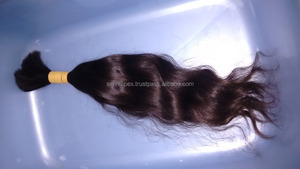 No hay piojos y nueces pelo humano a granel Natural remy rizado pelo humano a granel No piojos y nueces cabello humano remy - Product Image 4