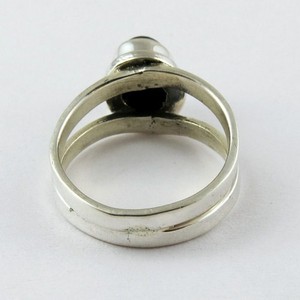 Piedra de estilo moderno Lapislázuli-anillos de plata de ley 925, venta al por mayor, Plata hecha a mano - Product Image 5