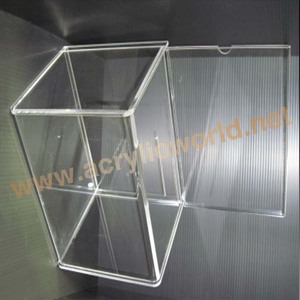 Plastic Ballot Box <b>acrylic</b> charity box/donation box - Product Image 5