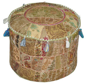 หมอนอิงเบาะนั่งทรงกลมโบฮีเมียนปักลายแมนดาลาพื้นทรงกลม - Product Image 5