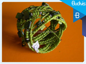 สร้อยโชคเกอร์ลูกปัดทำด้วยมือสำหรับทุกเพศกำไลข้อมือจี้หลายชั้นรูปทรงกุญแจครบรอบ - Product Image 3