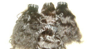 Extensiones de cabello ondulado de Color Natural, Cabello 100% indio Re my Hair, sin proceso de vapor, grado 12a - Product Image 5