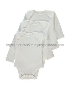Fabricant de Combinaisons pour Bébé au Bangladesh, 100% Coton, Manches Longues, Col Rond, Combinaison pour Bébé avec Boutons Pression, Écologique, Lavable, Unisexe - Product Image 2