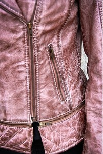 Chaquetas de cuero de estilo clásico para hombres y mujeres Durable Cómodo Cuero genuino Moda Prendas de abrigo Ropa casual - Product Image 5