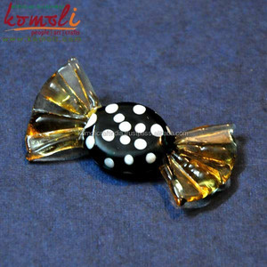 งานหัตถกรรมแก้วทำมือหลากสีลูกกวาดในขนาดที่กำหนดเองสำหรับงานศิลปะ DIY การทำเครื่องประดับและการตกแต่งบ้าน - Product Image 5