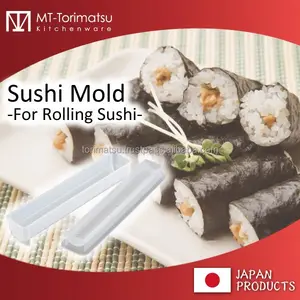 Mesin Sushi Penggulung Plastik Manual, Cetakan Sushi Ramping dan Tipe Lemak