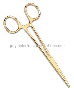 Kelly Forceps Hémostats Plaqué Médecin Médecine Chirurgie Hôpital Santé Kelly Forceps Or Acier Inoxydable Santé Médical Plastique