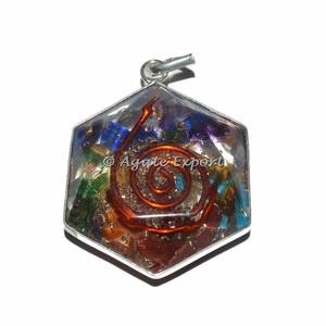 Pierre Orgonite pour méditation 7 couleurs, ensemble de cœur d'orgonite, pour une méditation, acheter en ligne - Product Image 6