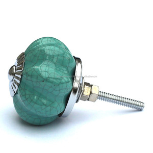 มือจับและลูกบิดเฟอร์นิเจอร์เซรามิกแบบดั้งเดิมสำหรับห้องครัวห้องนอนห้องนั่งเล่นภายนอกโกดังลิ้นชักตู้เสื้อผ้า - Product Image 3