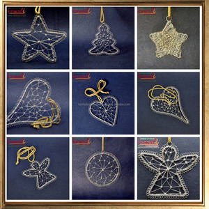 Custom Design Metal <b>Wire</b> Handmade Silver Tone Decoration Wholesale Christmas Ball - Product Image 6