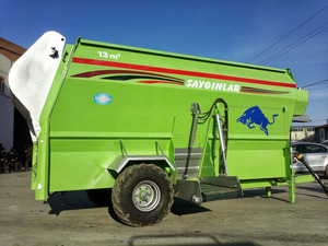 Mezclador de Alimentos de Alta Productividad de 13m3, Nuevo, con Sinfín Horizontal y Rodamientos - Product Image 6